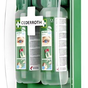 CEDERROTH Station de rinçage oculaire, équipé, 2 x 500 ml