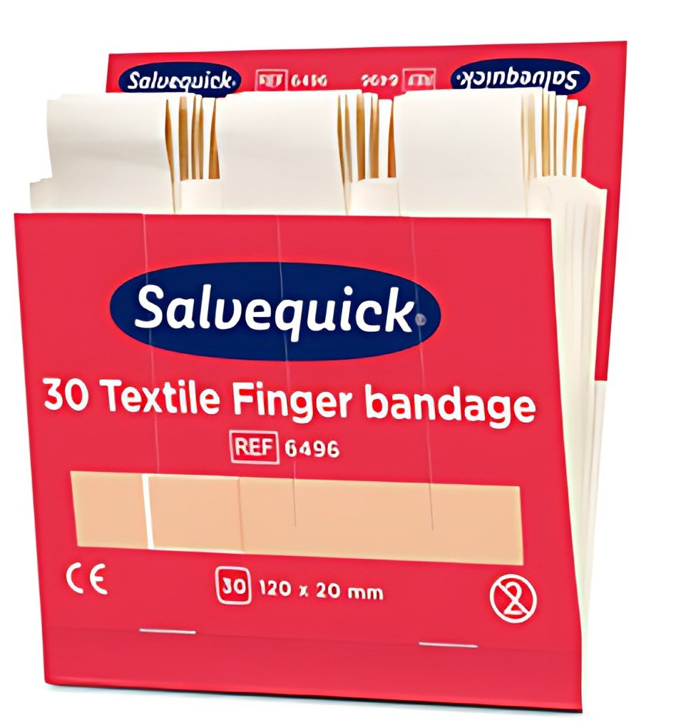 CEDERROTH Salvequick Pansement pour doigt, textile