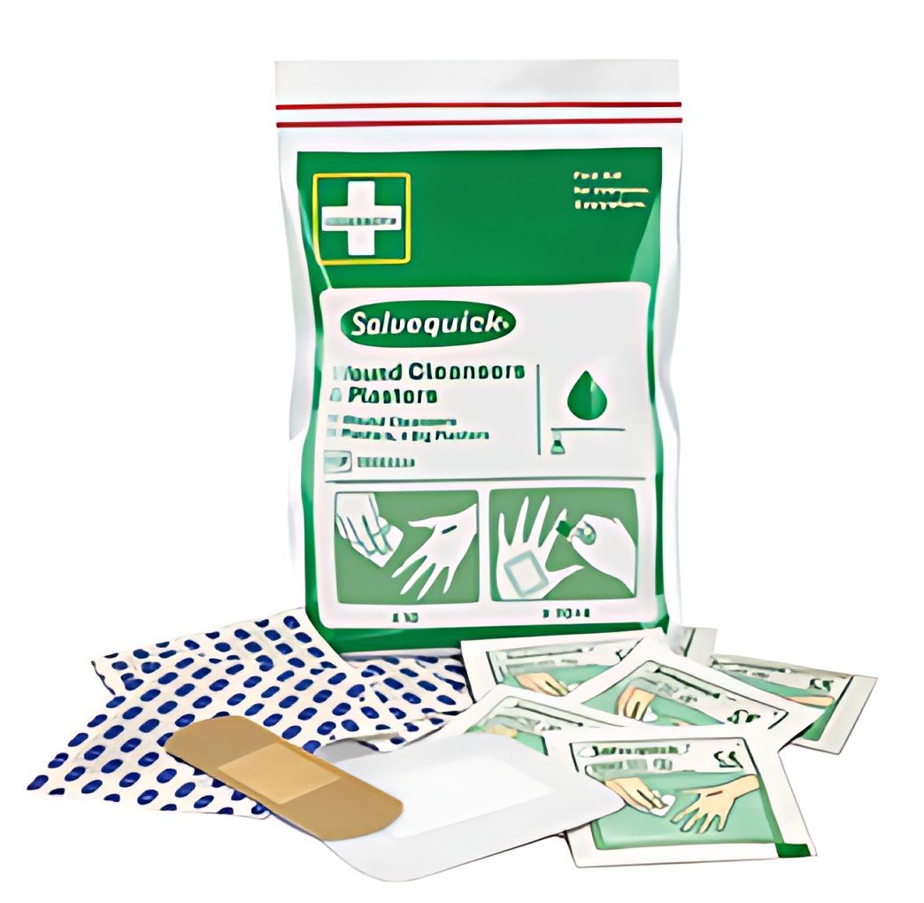 CEDERROTH Salvequick Lingettes antiseptiques & pansements