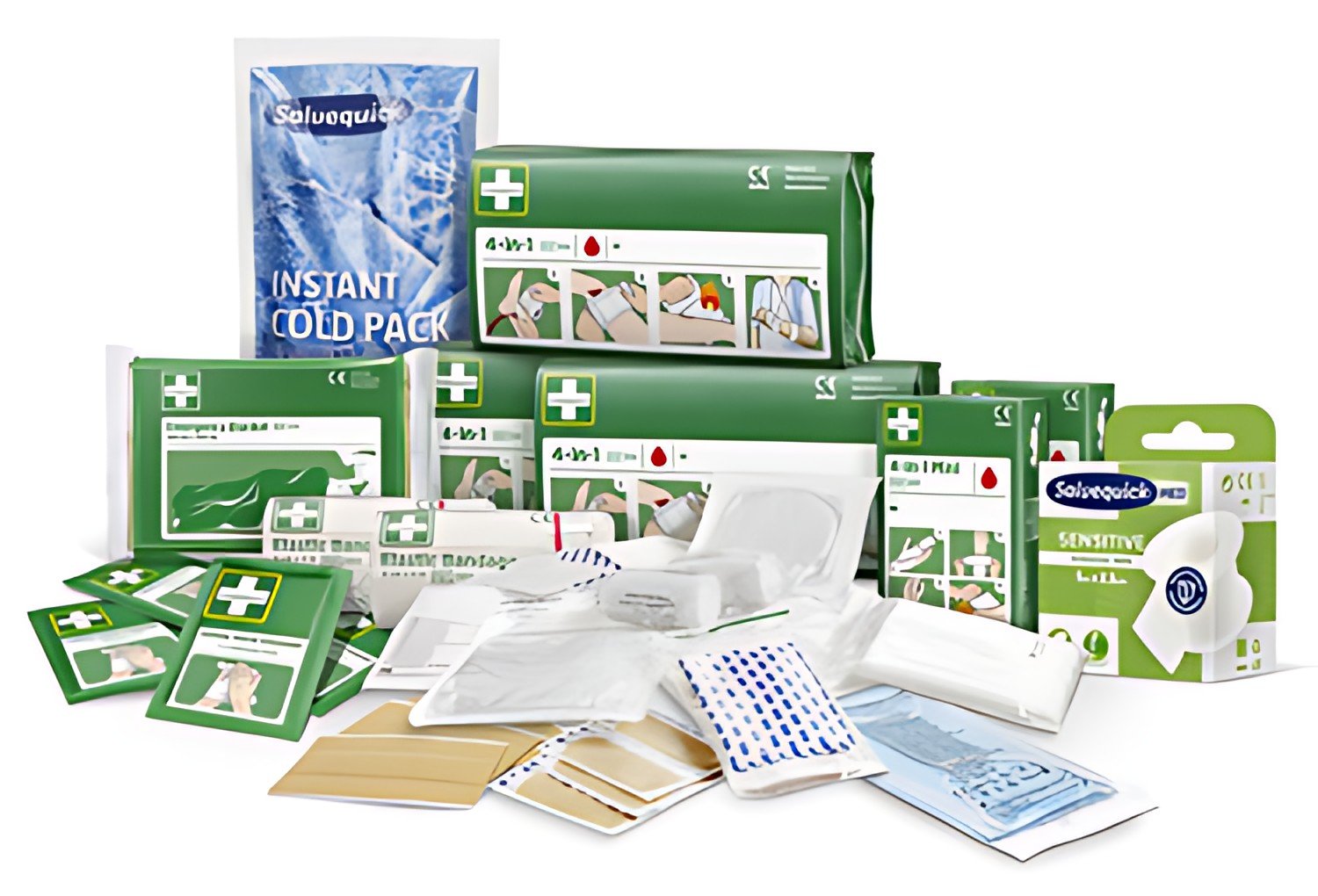 CEDERROTH Pack recharge pour kit premiers secours DIN 13157