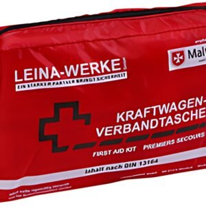 Trousse de premiers secours pour véhicule LEINA Star Silver Edition contenu DIN 13164