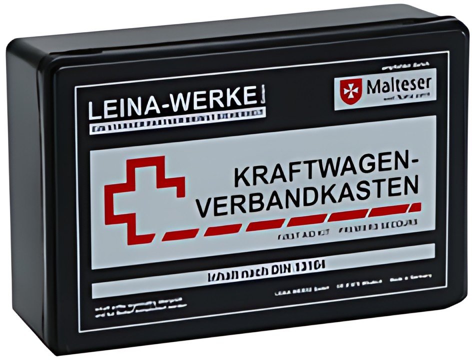 Trousse de premiers secours pour véhicule LEINA Notre meilleur, contenu DIN 13164