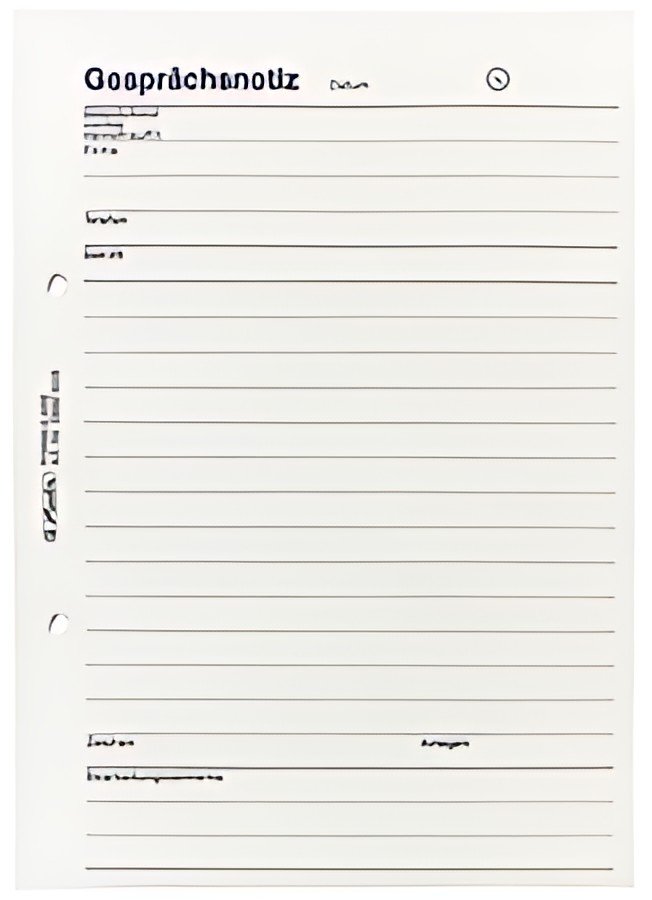 bloc-notes de conversation herlitz DIN A5, 50 feuilles
