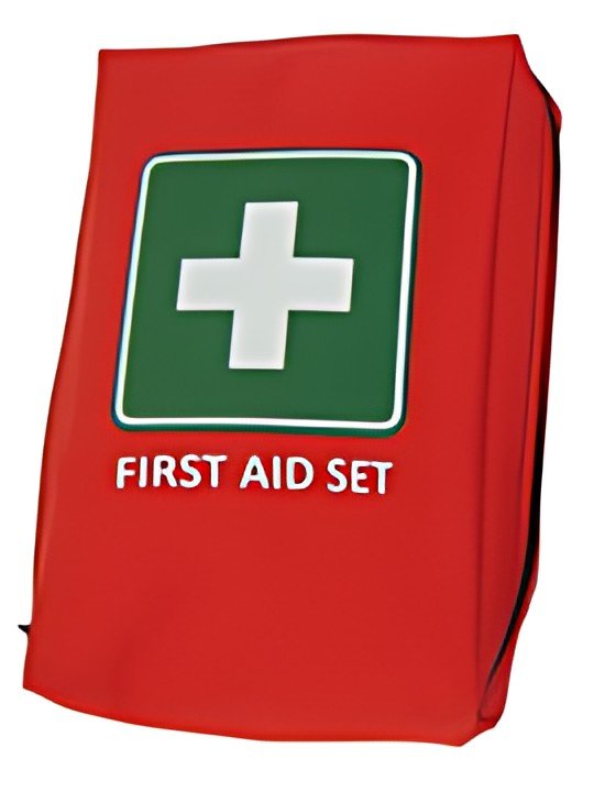 LEINA Trousse de premiers secours "First Aid", rouge
