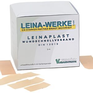 LEINAPLAST pansement 1 m x 8 cm, élastique, couleur de peau