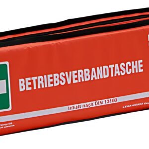 Trousse de premiers secours d'entreprise LEINA, contenu DIN 13169, orange