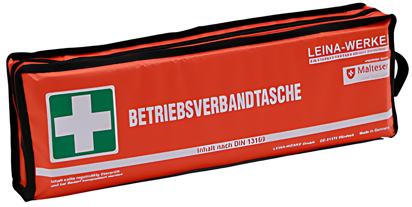 Trousse de premiers secours d'entreprise LEINA, contenu DIN 13169, orange