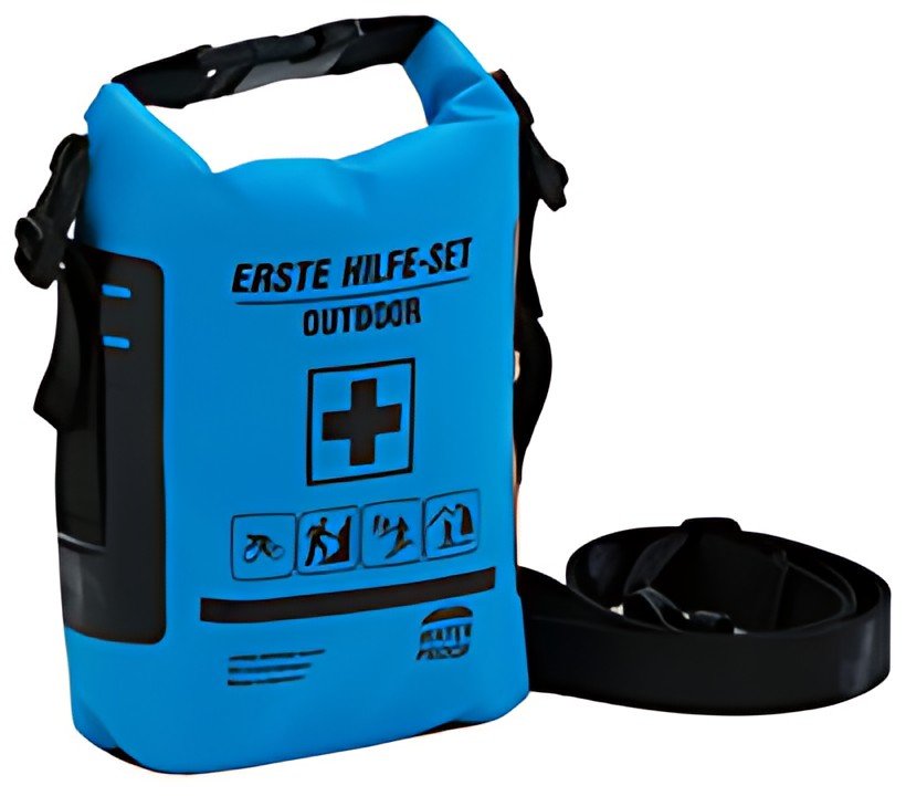 LEINA trousse de premiers secours OUTDOOR, bleue