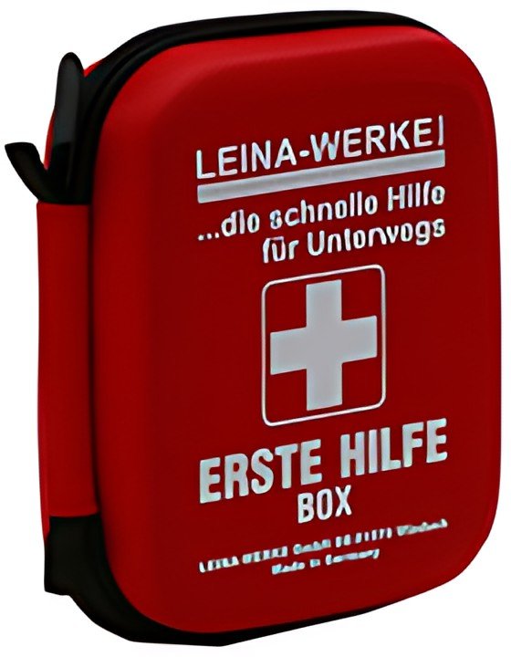 Trousse de premiers secours LEINA, rouge