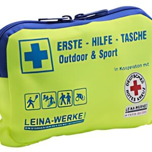 Trousse de premiers secours LEINA OUTDOOR & SPORT, édition DRK, jaune