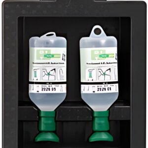LEINA Station de rinçage oculaire IBOX, 2x 500ml de solution
