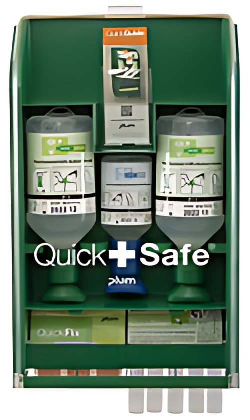 LEINA Station de premiers secours QUICKSAFE BASIC, vert