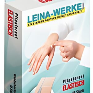 LEINA Kit de pansement "Elastisch", 10 pièces, couleur chair