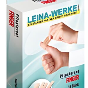 LEINA Kit de sparadrap "Doigt", 16 pièces, couleur chair