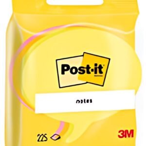 Post-it Bloc-note adhésif, en forme de bulle, 70 x 70 mm