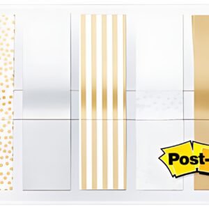 Post-it Marque-page Index Mini Metallic, 11,9 x 43,2 mm