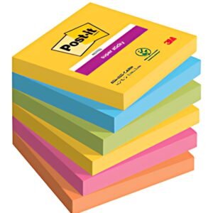 Post-it Bloc-note adhésif super sticky notes, 76 x 76 mm