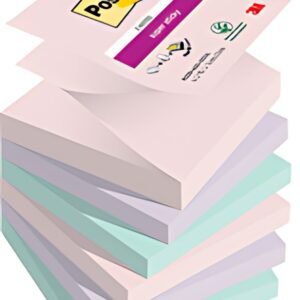 Post-it Bloc-note adhésif super sticky z-notes, 76 x 76 mm