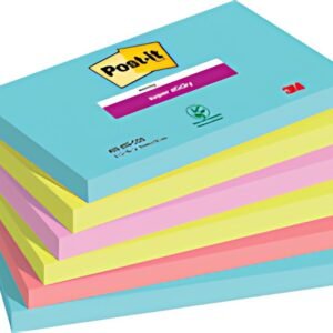 Post-it Bloc-note super sticky notes, 127 x 76 mm, Cosmic