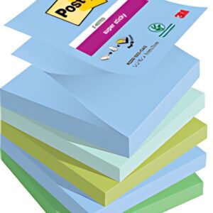 Post-it Bloc-note adhésif super sticky z-notes, 76 x 76 mm