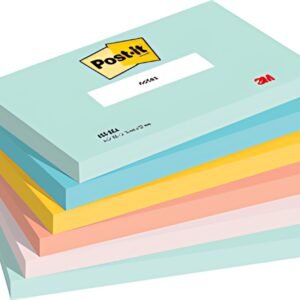 Post-it Bloc-note adhésif notes, 127 x 76 mm, Beachside