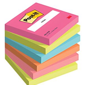 Post-it Bloc-note adhésif, 76 x 76 mm, Poptimistic
