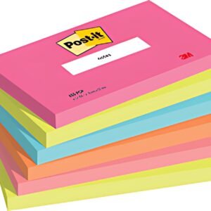 Post-it Bloc-note adhésif, 127 x 76 mm, Poptimistic