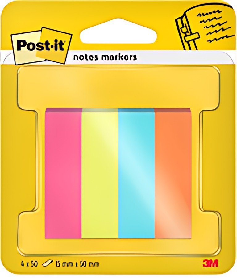 Post-it Marque-page Page Marker, papier, étroit, Poptimistic