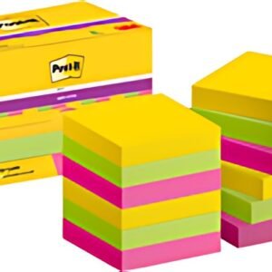 Post-it Bloc-note super sticky notes, 47,6 x 47,6 mm