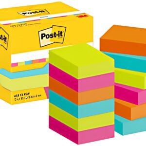 Post-it Bloc-note adhésif, 51 x 38 mm, Poptimistic