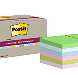 Post-it Bloc-note super sticky Recycling notes, assorti