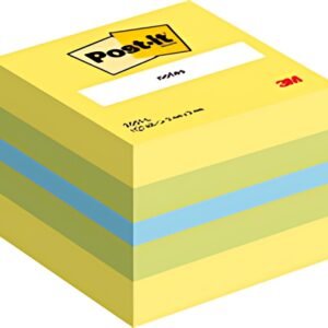Post-it Bloc-note cube notes mini, 51 x 51 mm, multicolore