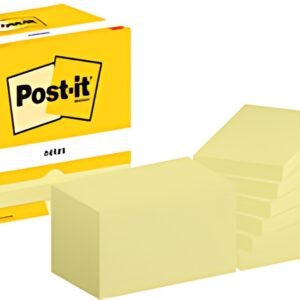 Post-it Bloc-note adhésif, 127 x 76 mm, jaune