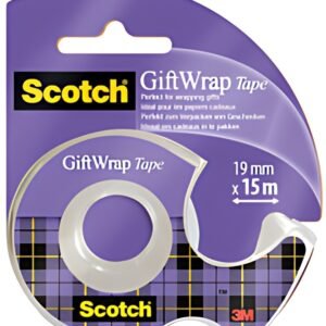 Scotch Ruban adhésif pour cadeau "GiftWrap Tape", dévidoir