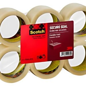 3M Scotch Ruban adhésif d'emballage SECURE SEAL, 50mm x 66 m