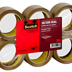 3M Scotch Ruban adhésif d'emballage SECURE SEAL, 50mm x 66m
