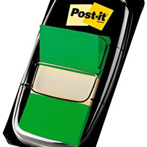 Post-it Marque-page adhésif Index, 25,4 x 43,2 mm, vert