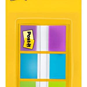 Post-it Marque-pages Index, 25,4 x 43,2 mm, 3 couleurs