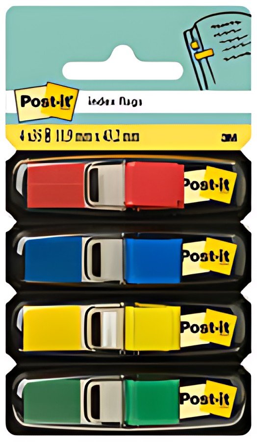 Post-it Marque-page Index mini, 11,9 x 43,2 mm, standard
