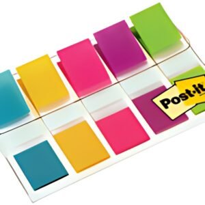 Post-it Marque-pages Index mini, 11,9 x 43,2 mm, 5 couleurs