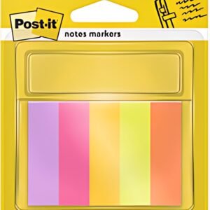 Post-it Marque-page Page Marker, papier, étroit, Energetic