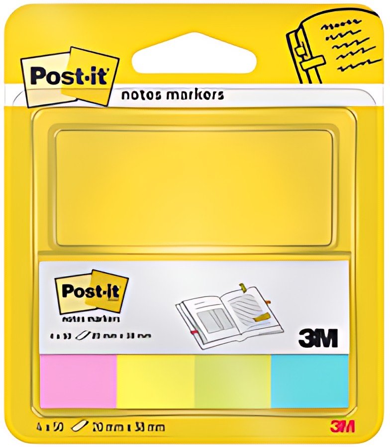 Post-it Marque-page Page Marker, papier, court, fluo