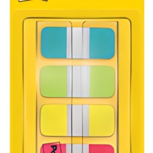 Post-it Marque-page Index Strong Mini, 16 x 38mm, 4 couleurs