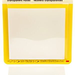 Post-it Bloc-notes transparent notes, 73 x 73 mm, incolore