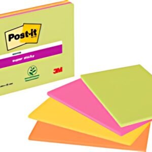 Post-it Bloc-note super sticky Meeting Notes, 203 x 152 mm