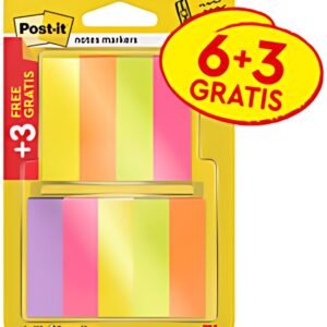 Post-it Marque-page Page Marker, papier, étroit, 6+3