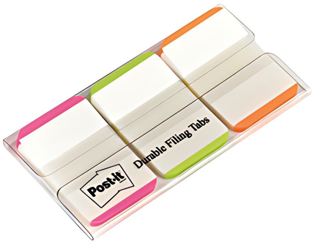 Post-it Marque-pages Index Strong, avec surface blanche