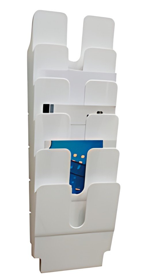 DURABLE Set de porte-brochures mural "FLEXIPLUS 6", A4