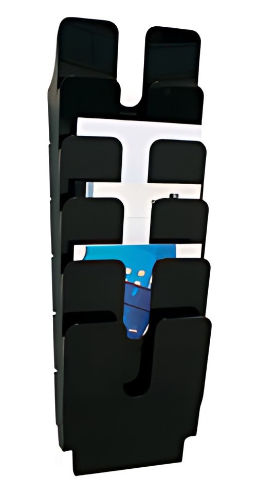 DURABLE Set de porte-brochures mural "FLEXIPLUS 6", A4