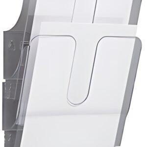 DURABLE Set de porte-brochures mural "FLEXIPLUS 2", A4